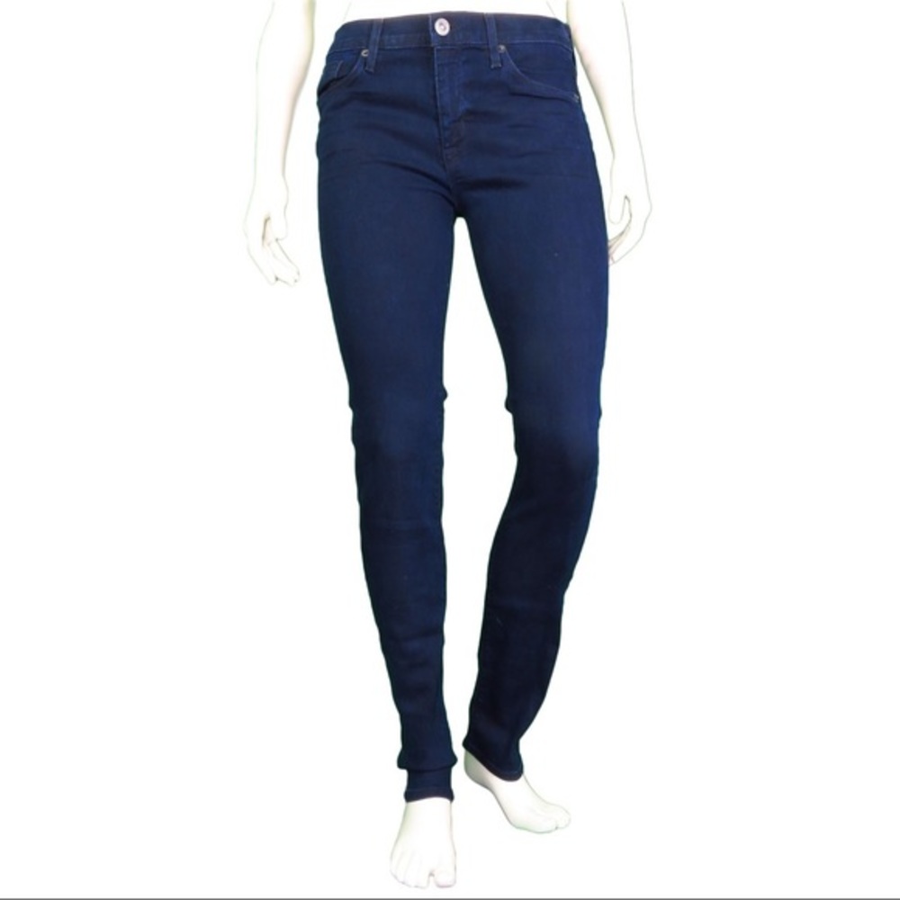 HUDSON Mid-Rise Skinny Jeans w/ Tags, Blue
